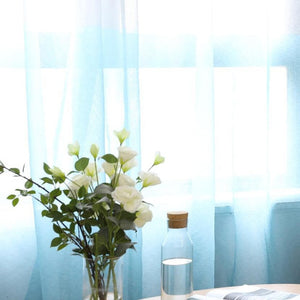 Color Splicing Blackout Window Curtains