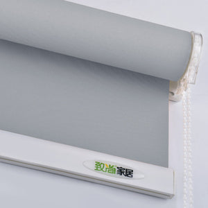 Grey Blackout Roller Blinds Curtains