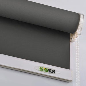 Grey Blackout Roller Blinds Curtains